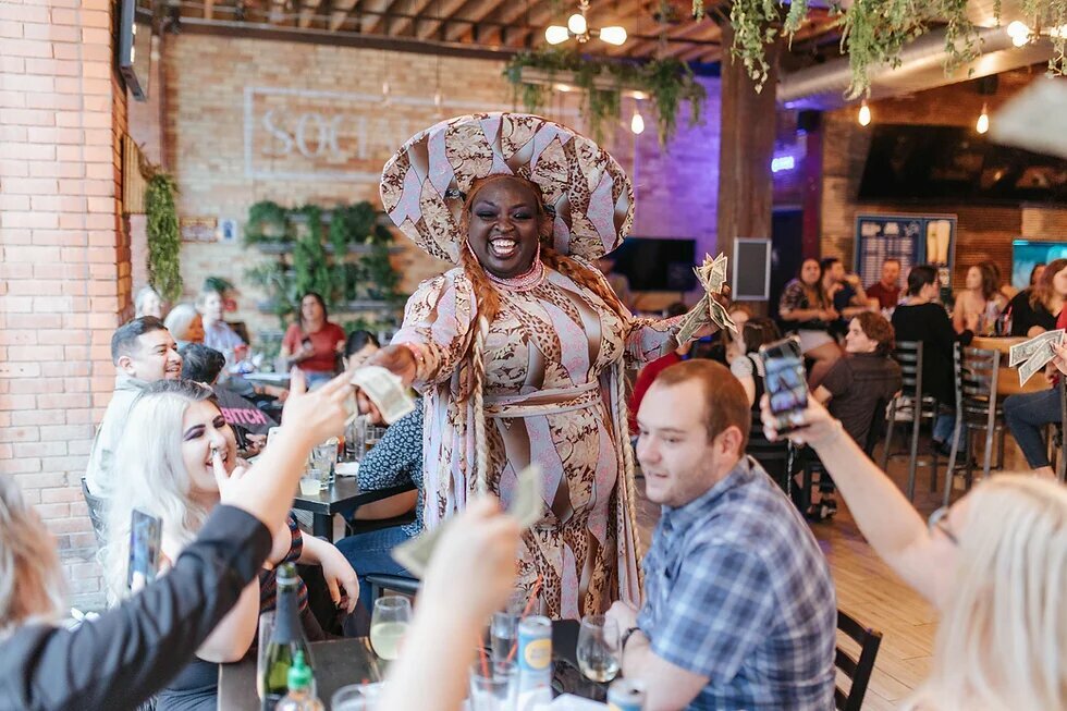 Guest getting makeup done